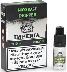 Nikotinová báze CZ IMPERIA Dripper 5x10ml PG30-VG70