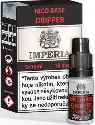 Nikotinová báze 5Pack Imperia Dripper 70vg/30pg