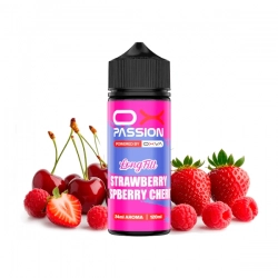 Příchuť Oxva OX Passion Shake and Vape Strawberry Raspberry Cherry