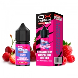 Příchuť Oxva OX Passion Shake and Vape Strawberry Raspberry Cherry