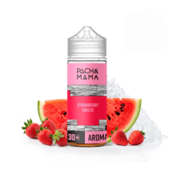 Příchuť PachaMama Ice Shake and Vape 30ml Strawberry Jubilee