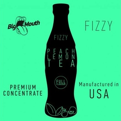 Příchuť Big Mouth FIZZY - Peach, Lemon, Tea