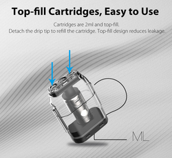 Uwell Caliburn cartridge 2ml 1,4ohm