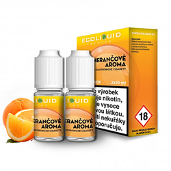 Liquid Ecoliquid Premium 2Pack Pomerančové aroma