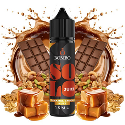 Příchuť Bombo Shake and Vape 15ml Solo Juice Caramel Choco Nuts