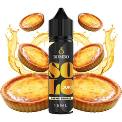 Příchuť Bombo Shake and Vape 15ml Solo Juice Creme Brulee