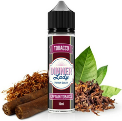 Příchuť Dinner Lady Tobacco Shake and Vape Captain Tobacco