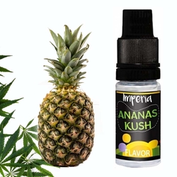 Příchuť IMPERIA Black Label 10ml Pineapple Kush (Ananas s konopím)