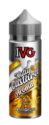 Příchuť IVG Shake and Vape 36ml Nutty Custard (vanilkový puding s karamelem a oříšky)