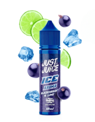 Příchuť Just Juice ICE Shake and Vape 12ml Blackcurrant & Lime