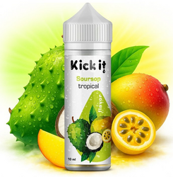 Příchuť KickIt Shake and Vape 10ml Soursop Tropical
