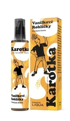 Příchuť Liqua MIX&GO Shake and Vape 12ml Vanilkové rohlíčky - Limitovaná edice Karotka