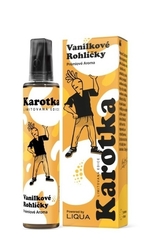 Příchuť Liqua MIX&GO 12ML Vanilkove rohlicky Limitovaná edice Karotka