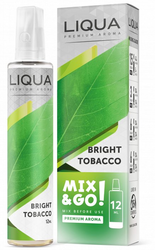 Příchuť Liqua MIX&GO 12ML Bright Tobacco (čistý tabák)