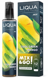Příchuť Liqua MIX&GO 12ML Cool Green Mango (ledové mango)