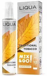 PŘÍCHUŤ LIQUA MIX&GO 12ML TRADITIONAL TOBACCO