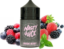 Příchuť Nasty Juice Berry S&V 20ml Broski Berry (jahoda, borůvka, malina, ostružina)