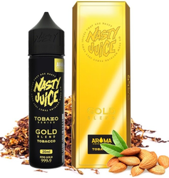 Příchuť Nasty Juice Tobacco S&V 20ml Tobacco Gold (tabák, mandle)