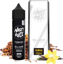 Příchuť Nasty Juice Tobacco S&V 20ml Tobacco Silver (tabák, vanilka)