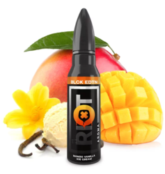 Příchuť Riot Squad Shake and Vape Black Edition 15ml Mango Vanilla Ice Cream