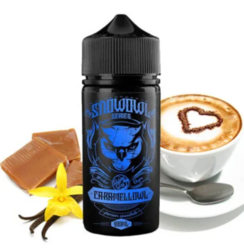 Příchuť Island Fog SnowOwl Shake and Vape 20ml Caramel Owl (káva, karamel, vanilka)