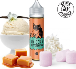 Příchuť Ti Juice Stifs Unicorn Shake and Vape 15ml Butterscotch (mléčný vanilkový koktejl)