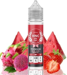 Příchuť VINC Shake and Vape 12ml Typhoon (žlutý a vodní meloun, pytaia, jahoda)