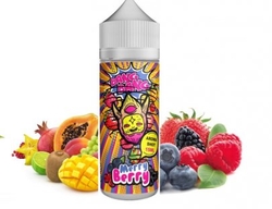 Příchuť BANG BANG Shake and Vape 15ml Merry Berry (mango, malina, borůvka, jahoda, kiwi, limetka, papája)