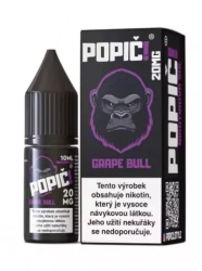 Liquid POPIČ! Salt 10ml Grape Bull
