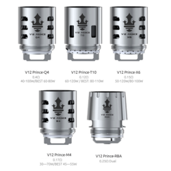 Smoktech TFV12 Prince žhavicí hlava (Q4, T10, Triple, Mesh, M4, X2, X6)