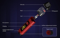 Uwell CROWN D 35W elektronická cigareta 1100mAh