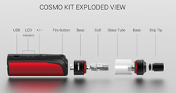 Vaptio Cosmo grip Full Kit 1500mAh