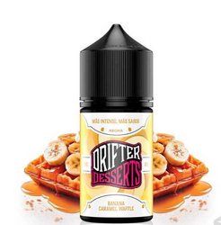 Příchuť Juice Sauz Drifter Desserts Shake and Vape Banana Caramel Waffer 