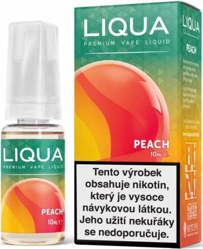 Liquid LIQUA CZ Elements Peach 10ml-12mg (Broskev)
