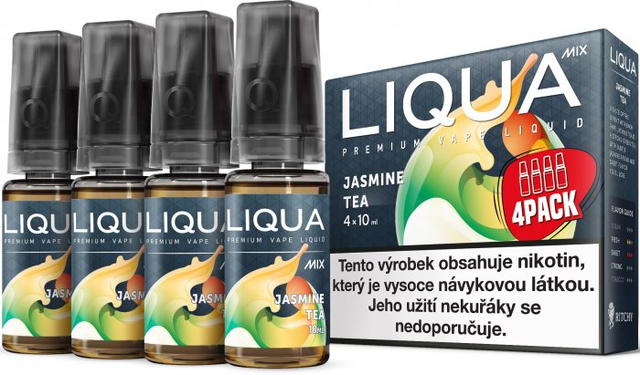 
Liquid LIQUA CZ MIX 4Pack Jasmine Tea (jasmínový čaj)

