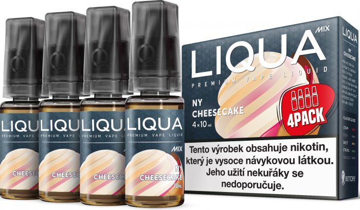 Liquid LIQUA CZ MIX 4Pack NY Cheesecake 10ml-12mg