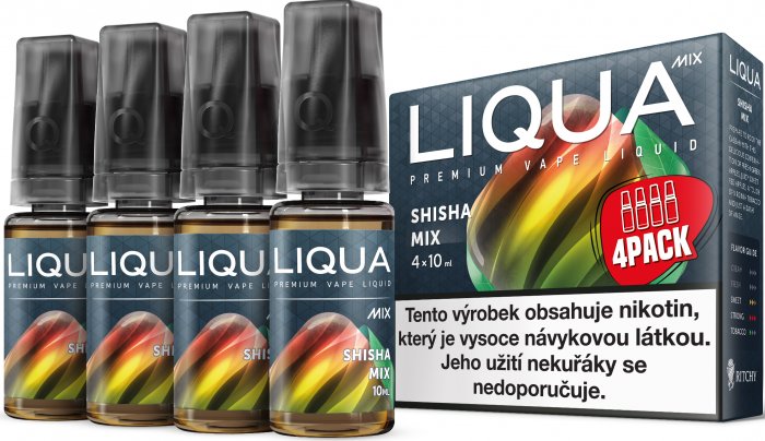 Liquid LIQUA CZ MIX 4Pack Shisha Mix 10ml-6mg