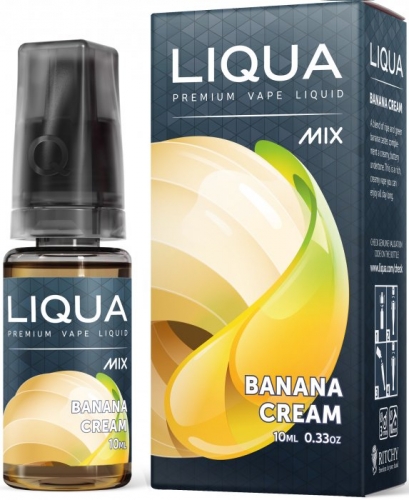 Liquid LIQUA CZ MIX Banana Cream 10ml-0mg 