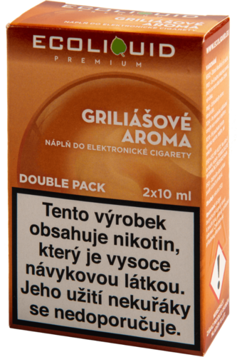 Liquid Ecoliquid Premium 2Pack Griliáš 2x10ml - 3mg 