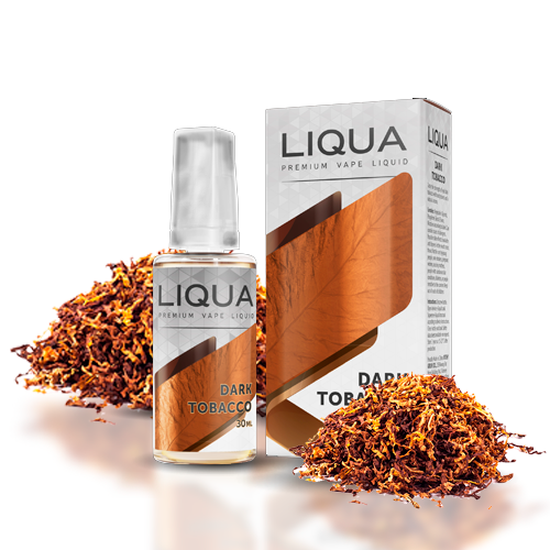 Liquid LIQUA CZ Elements Dark Tobacco 10ml (Silný tabák)