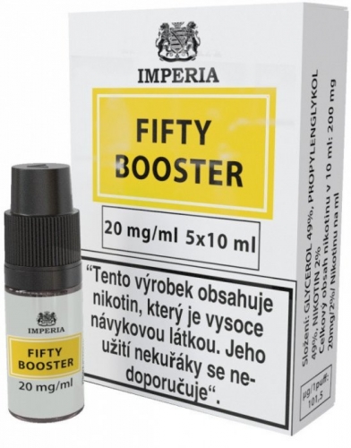 IMPERIA Fifty Booster CZ  5x10ml PG50-VG50 