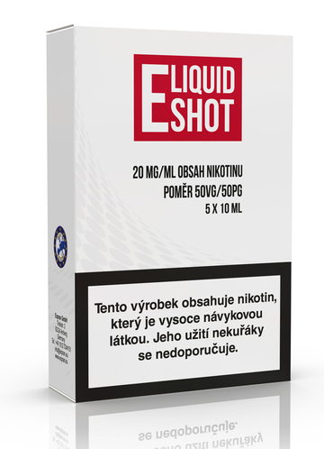 Nikotinová báze E-Liquid Booster Shot 50VG/50PG 20mg 