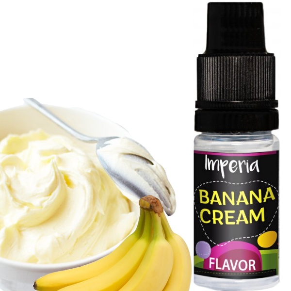 Příchuť IMPERIA Black Label 10ml Banana Cream (Banánový krém)