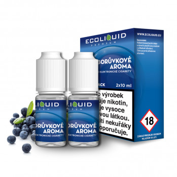 Liquid Ecoliquid Premium 2Pack BORŮVKA 2x10ml (BLUEBERRY)