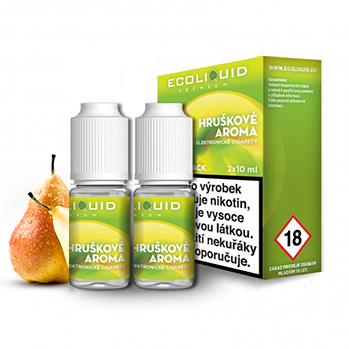 Liquid Ecoliquid Premium 2Pack HRUŠKA 2x10ml (PEAR)