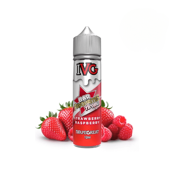 Příchuť IVG Bar Shake and Vape Strawberry Raspberry