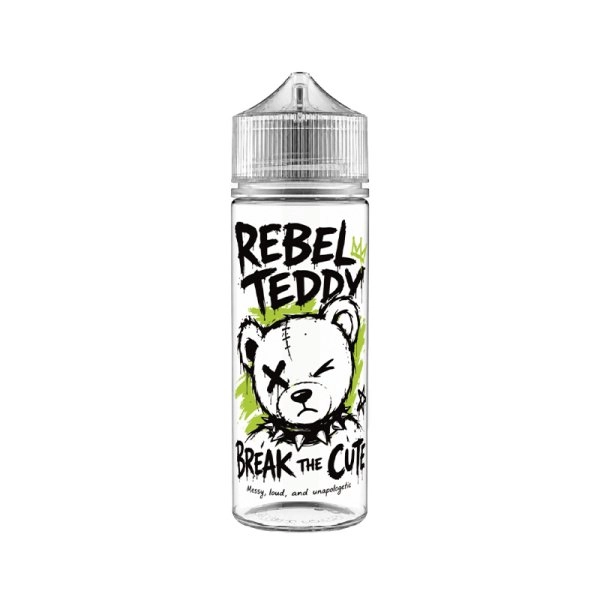 Lahvička Rebel Teddy s ryskou na míchání 120ml