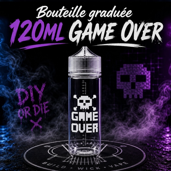 Lahvička Game Over s ryskou 120ml