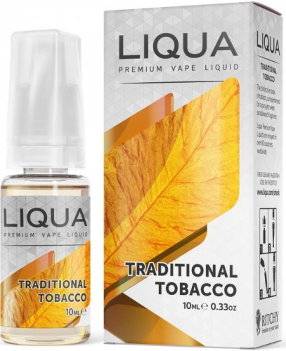 Liquid LIQUA CZ Elements Traditional Tobacco 10ml (Tradiční tabák) - PO EXPIRACI