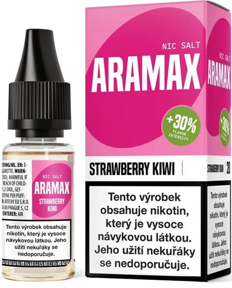 Liquid Aramax Nic Salt 10ml Strawberry Kiwi